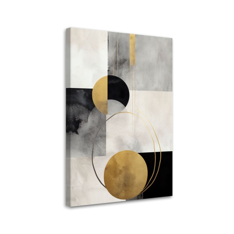 Canvas print for the living room - Geometric boho pattern | FEEBY