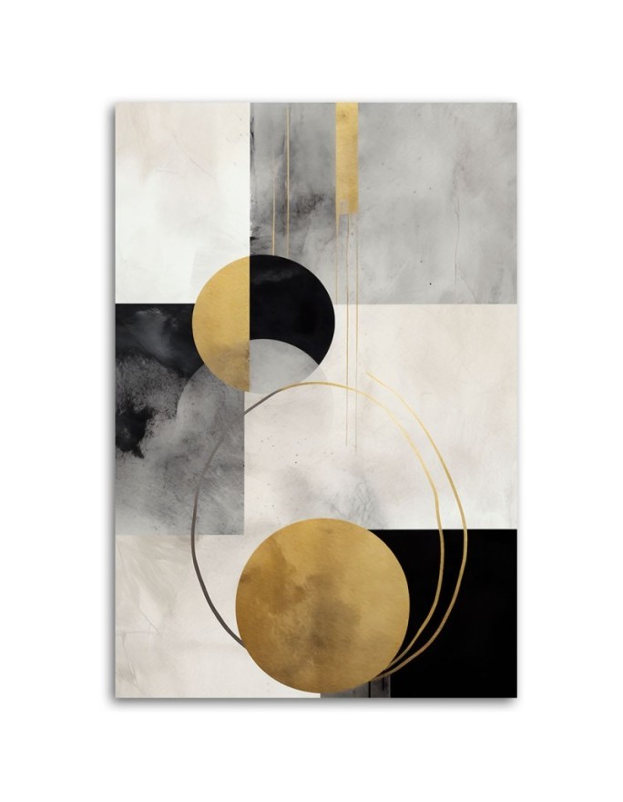 Canvas print for the living room - Geometric boho pattern | FEEBY