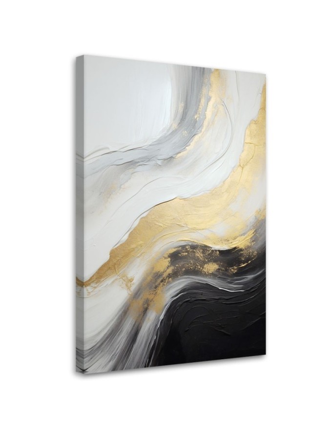 Canvas print for living room - Abstract marble | FEEBY