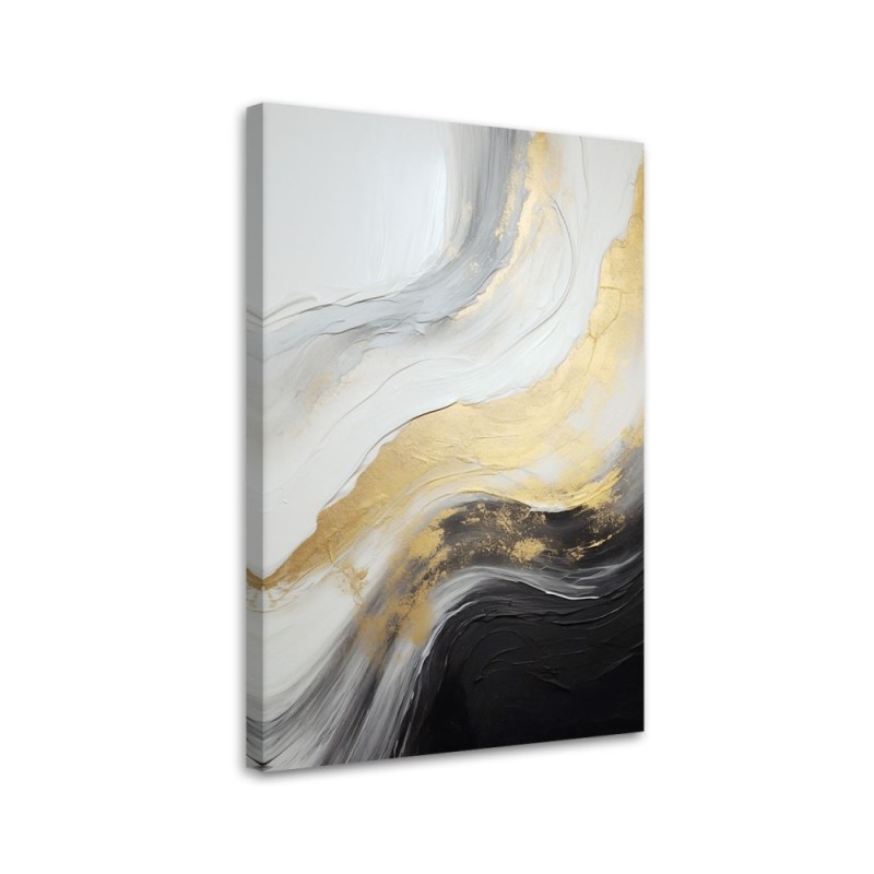 Canvas print for living room - Abstract marble | FEEBY