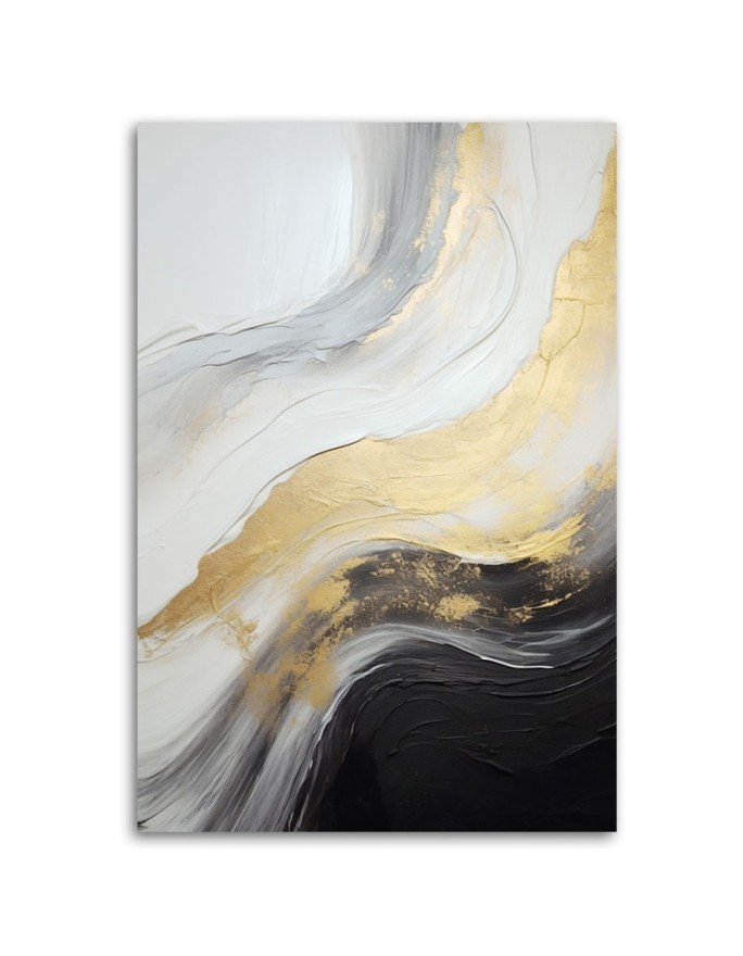 Canvas print for living room - Abstract marble | FEEBY