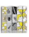 Multipart screen - Ginkgo and shells | FEEBY
