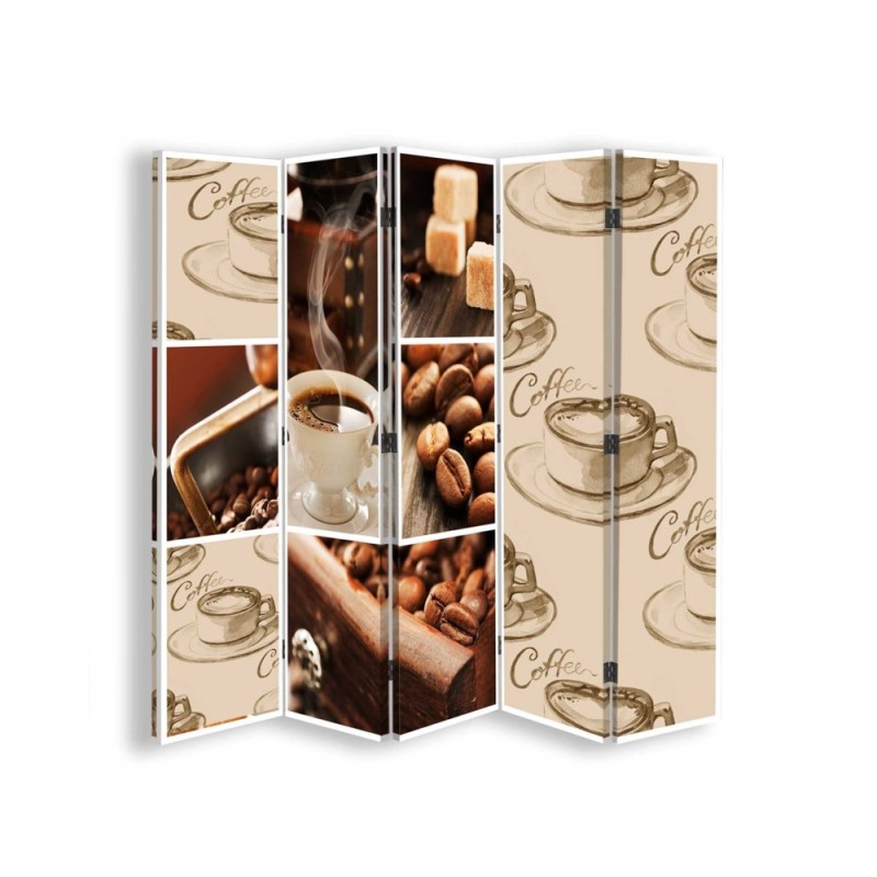Screen for kitchen - Variations on the theme of coffee | FEEBY