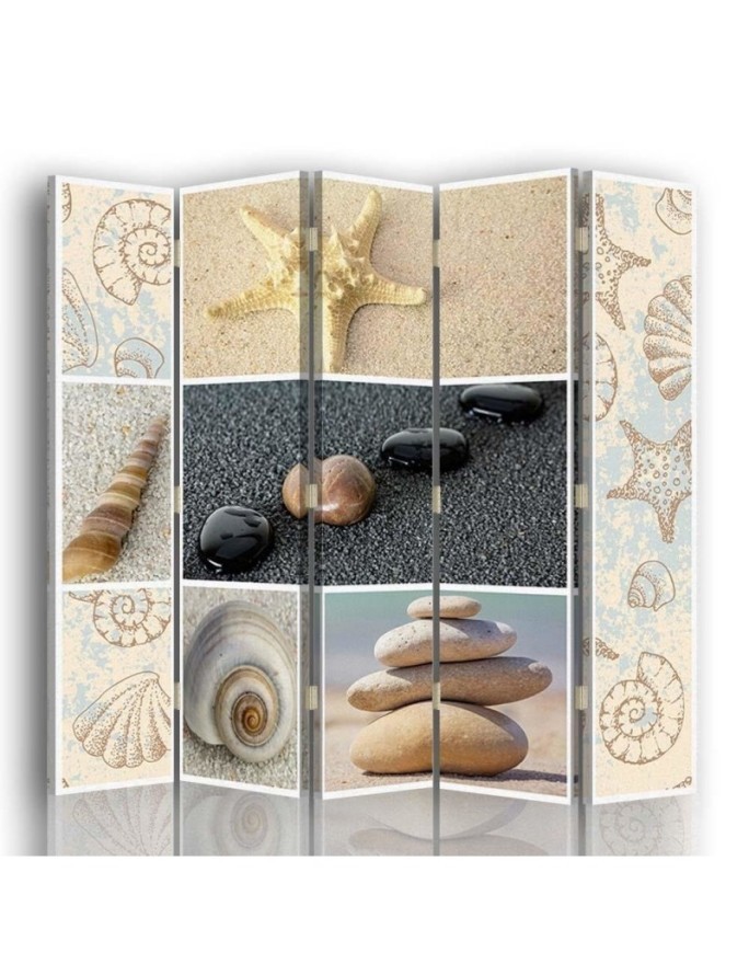 Bathroom partition - Symbols of the sea | FEEBY
