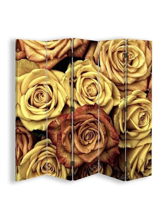 Modern living room divider - Tea roses | FEEBY