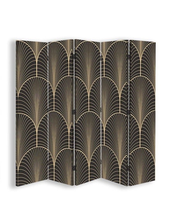 Decorative room divider - Geometric abstraction in glamour style | FEEBY