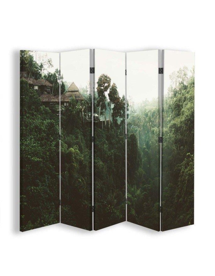 Rotating screen - Cottage on a slope in the tropics | FEEBY