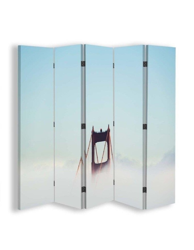 Decorative folding screen - Bridge in the clouds | FEEBY
