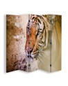 Room divider - Portrait of a tiger | FEEBY