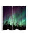Rotating screen - Aurora above the forest | FEEBY
