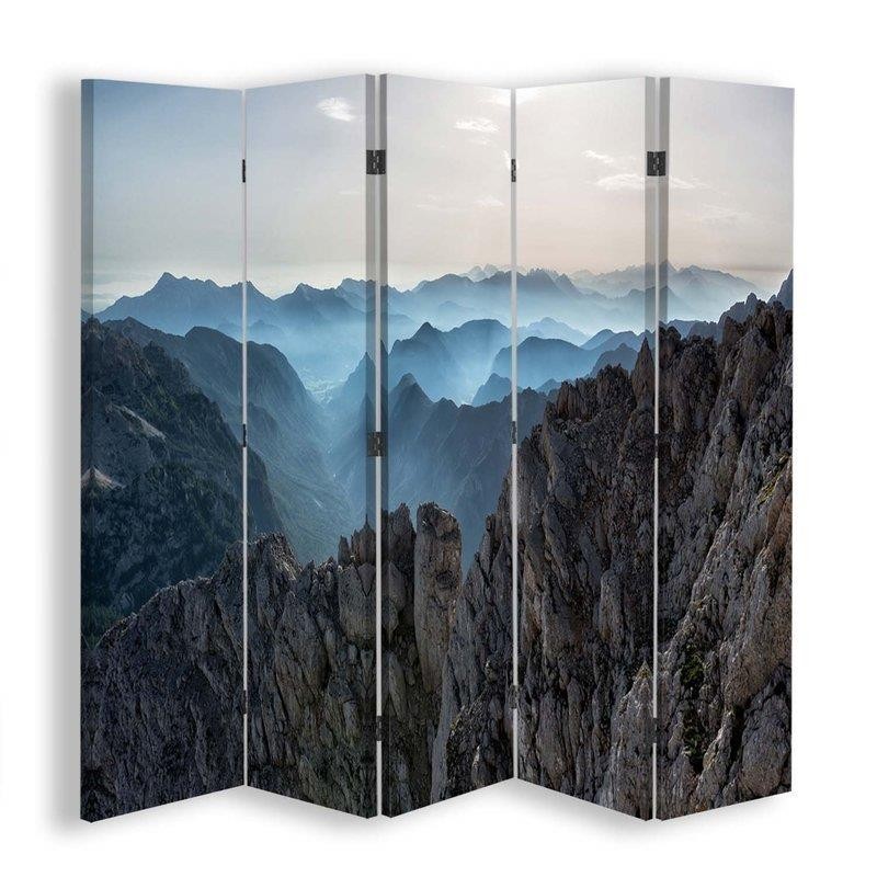 Decorative screen - Mountain peaks | FEEBY