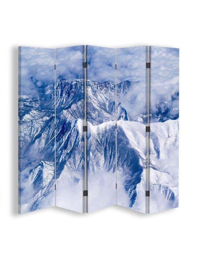 Multipart screen - Snowy mountains | FEEBY
