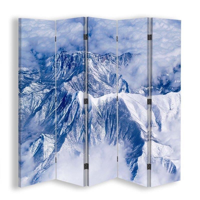 Multipart screen - Snowy mountains | FEEBY