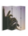room divider - Palm tree on purple background | FEEBY