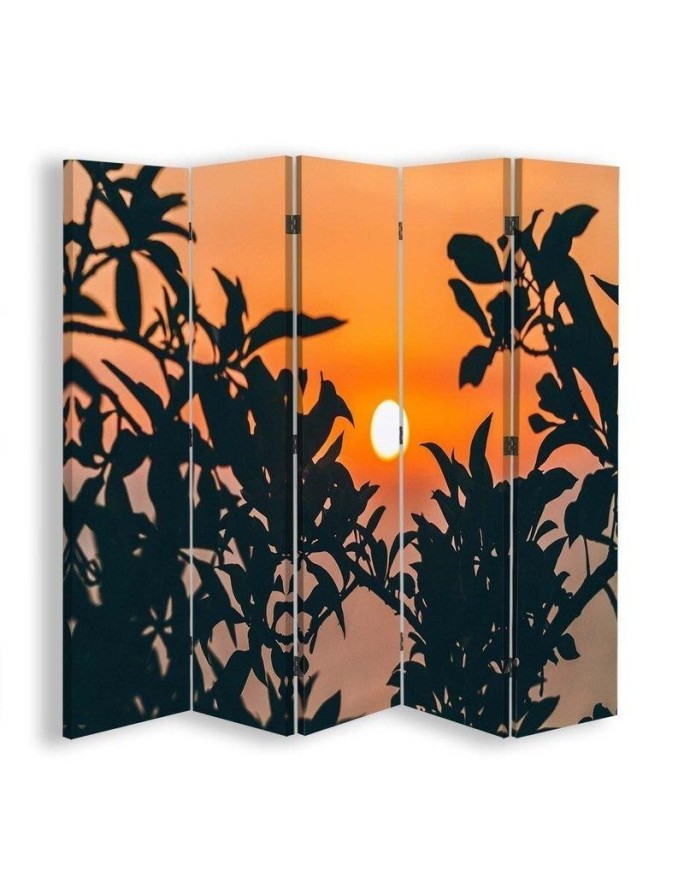 Multipart screen - Orange sunset | FEEBY