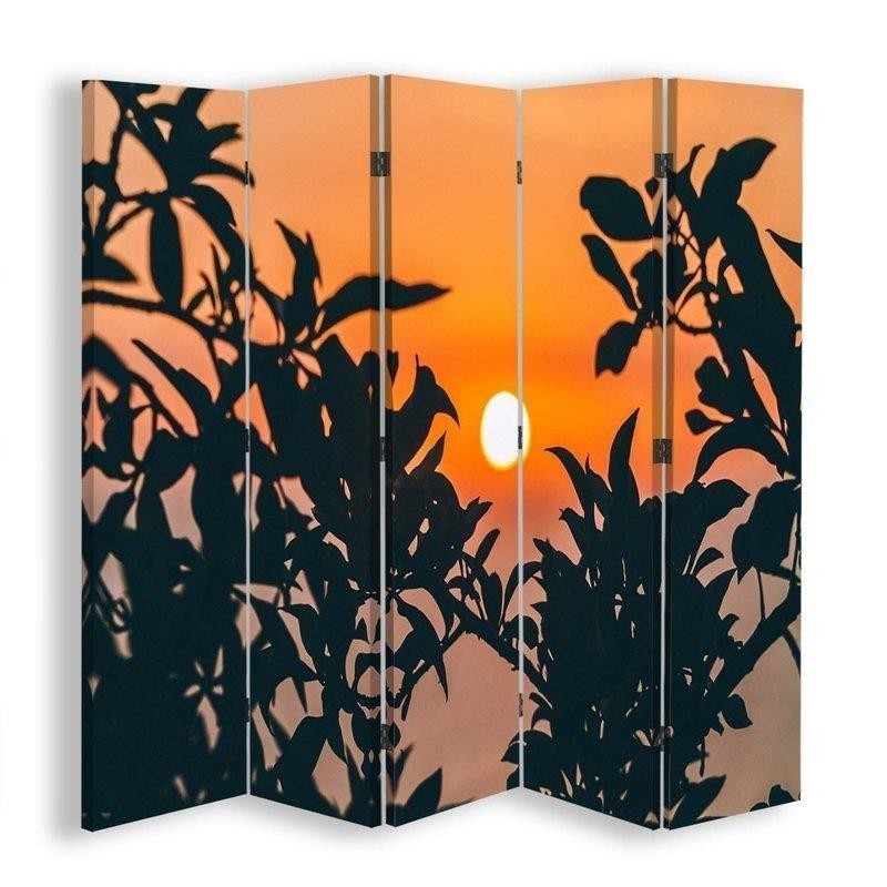 Multipart screen - Orange sunset | FEEBY