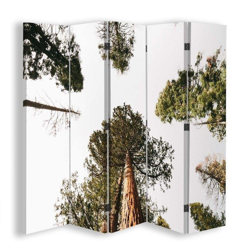 Modern room divider - Green treetops | FEEBY