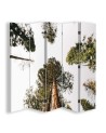 Modern room divider - Green treetops | FEEBY