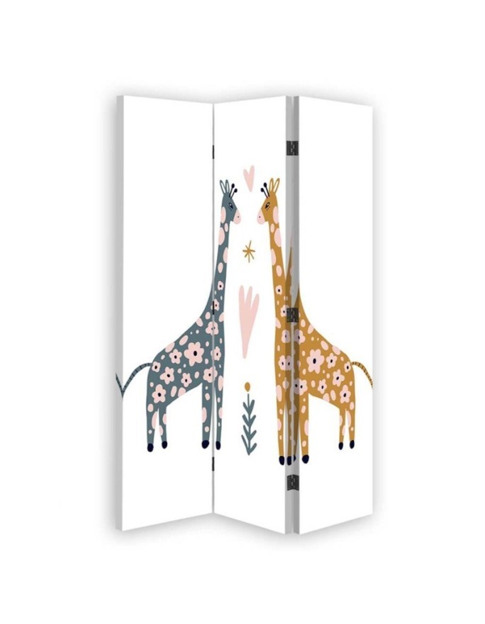 Children's room divider - Colourful giraffes | FEEBY