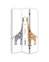 Children's room divider - Colourful giraffes | FEEBY