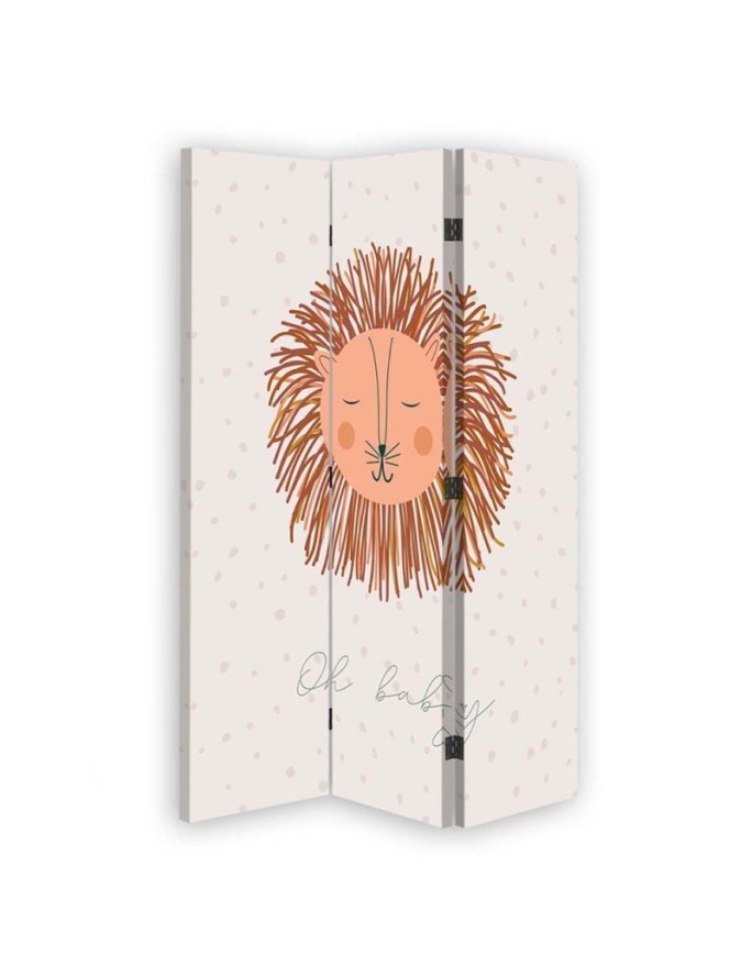 Children's room divider - Enchanted lion | FEEBY
