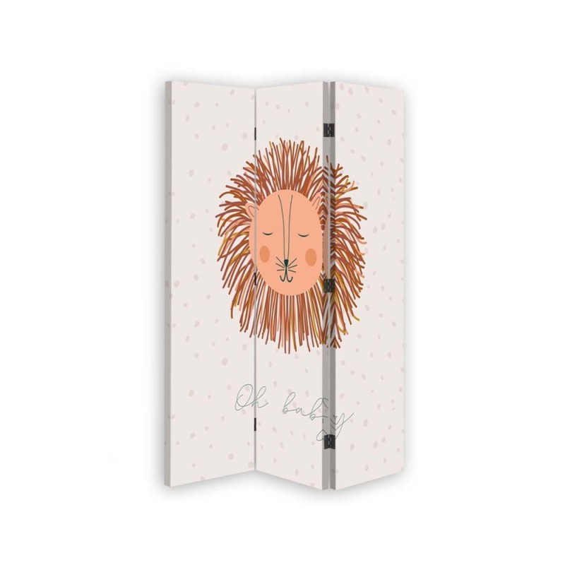 Children's room divider - Enchanted lion | FEEBY