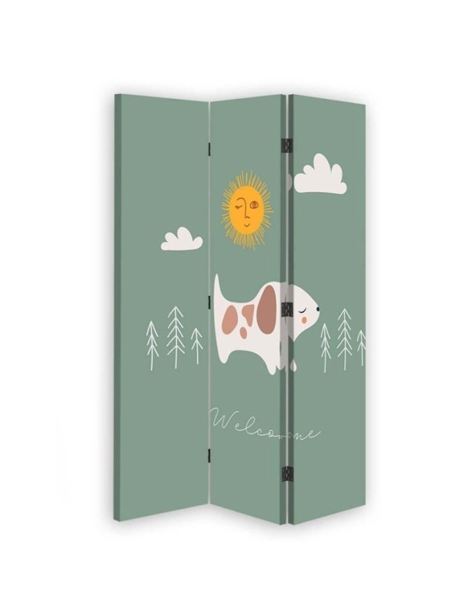 Children's room divider - Happy doggy | FEEBY