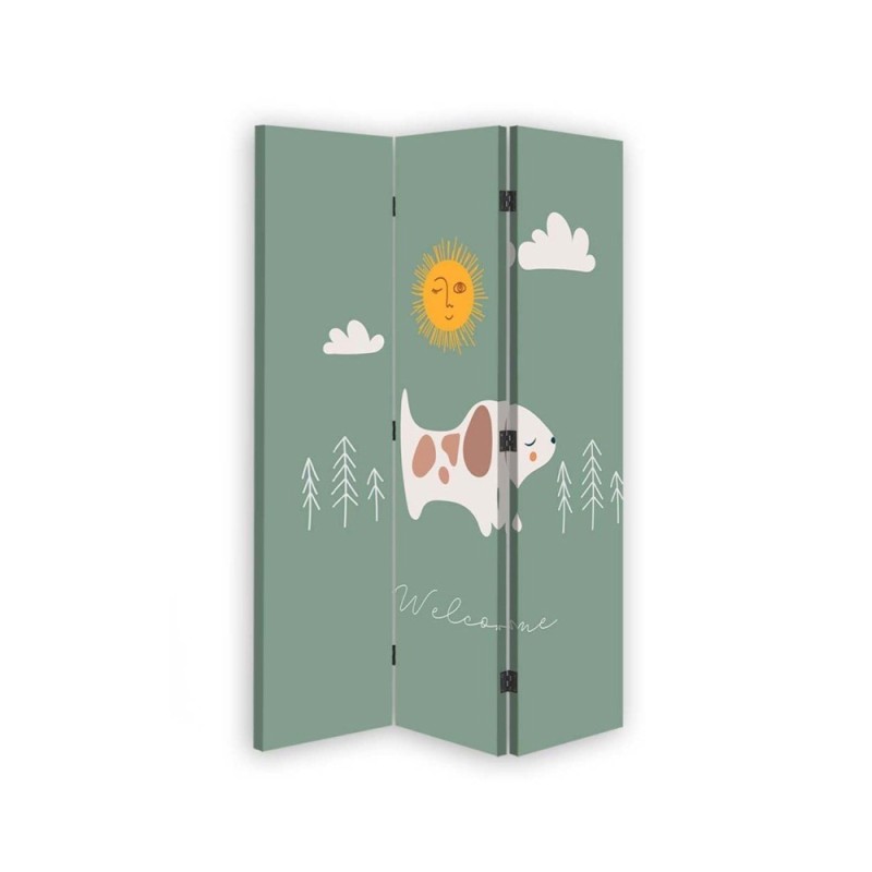 Children's room divider - Happy doggy | FEEBY