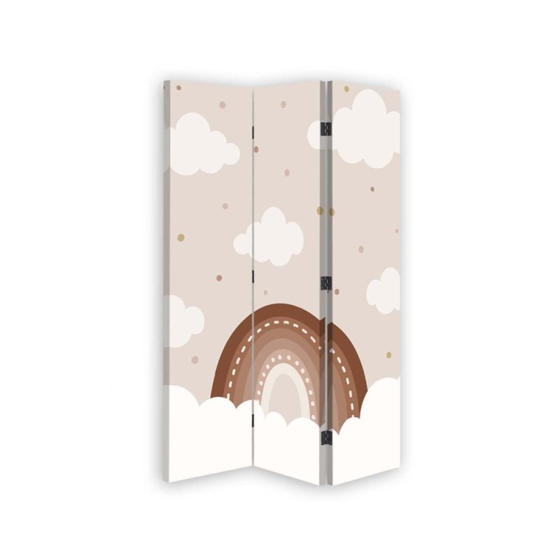Children's room divider - Clouds over the rainbow | FEEBY