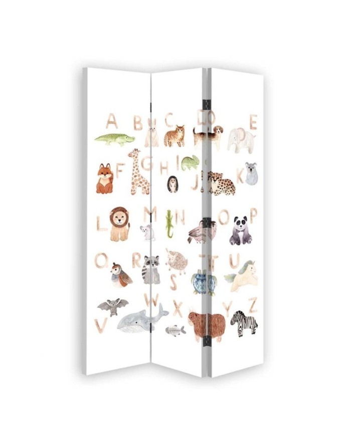 Children's room divider - Alphabet with animals | FEEBY