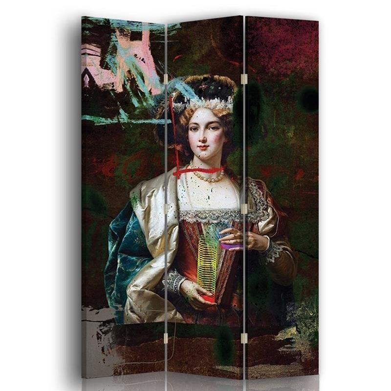 room divider - Lady with a spring in her hands | FEEBY