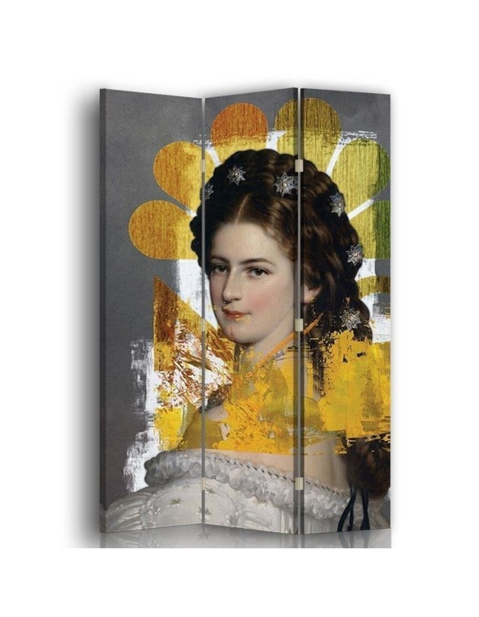 Room divider - Paint-stained portrait | FEEBY