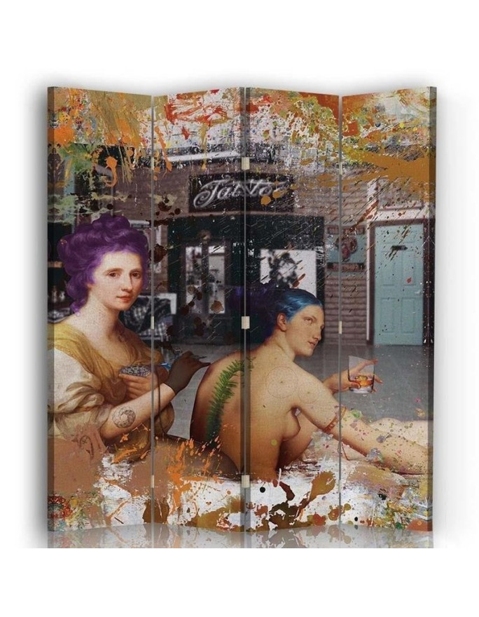 room divider - Ladies in a tattoo studio - Jose Luis Guerrero | FEEBY