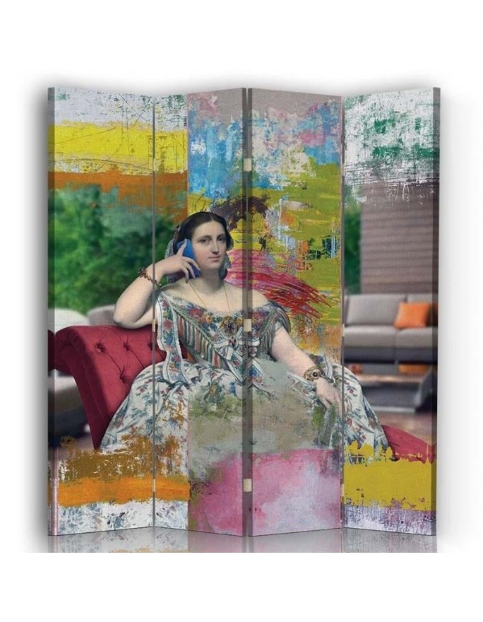 room divider - Talking on the phone - Jose Luis Guerrero | FEEBY