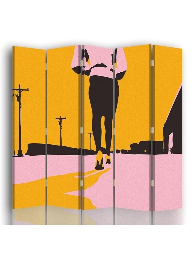 Modern screen - Pink walk - Farkas | FEEBY
