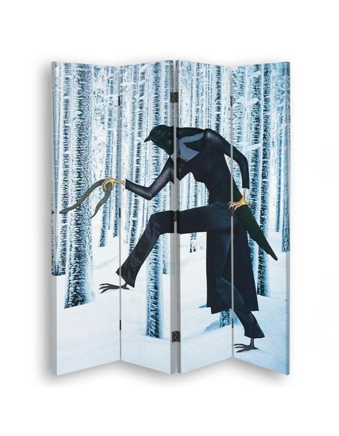 Room divider - Sparrow in a suit | FEEBY