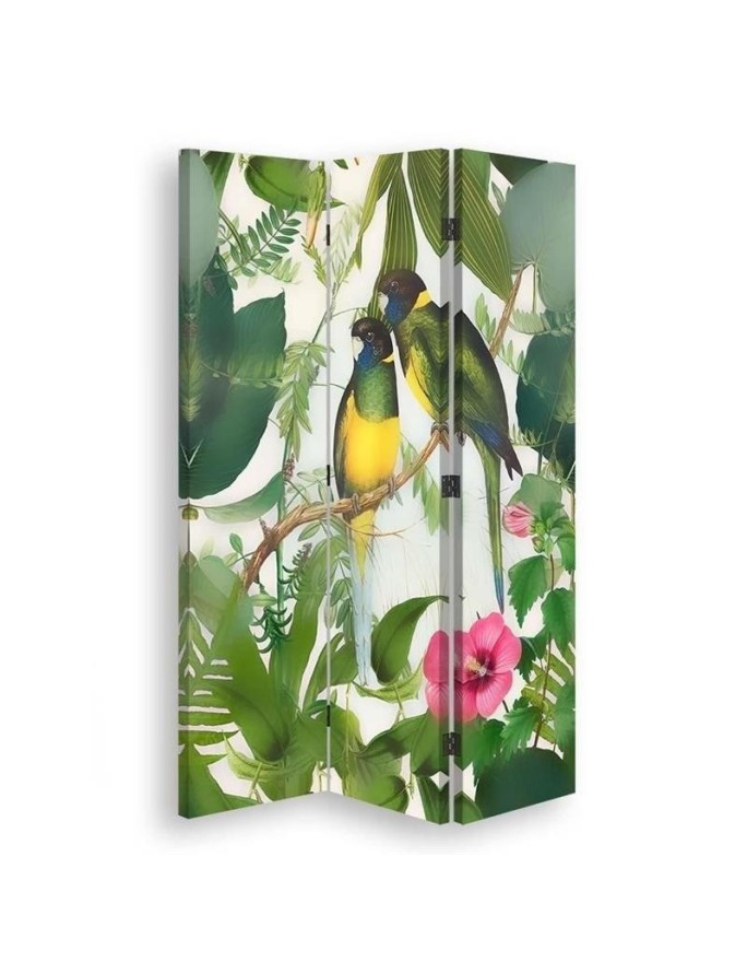 Double-sided screen - Birds in the jungle 2 | FEEBY