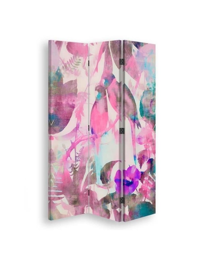 Decorative room divider - Tropical birds | FEEBY