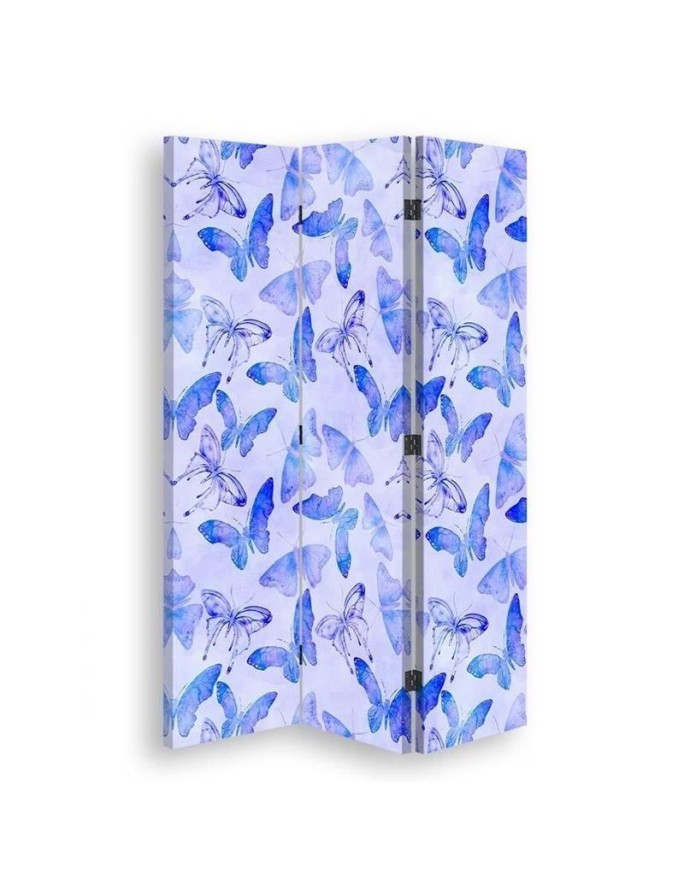 Multipart screen - Blue butterflies | FEEBY