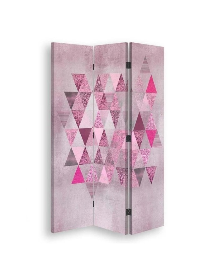 room divider - Collection of pink triangles | FEEBY