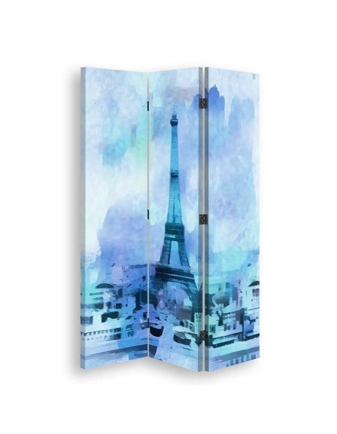 Practical room divider - Blue Eiffel Tower | FEEBY
