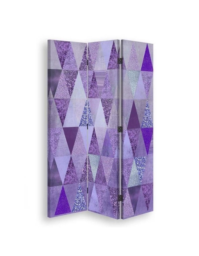 room divider - Collection of purple triangles | FEEBY