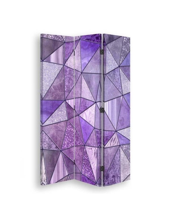 room divider - Purple geometric shapes | FEEBY