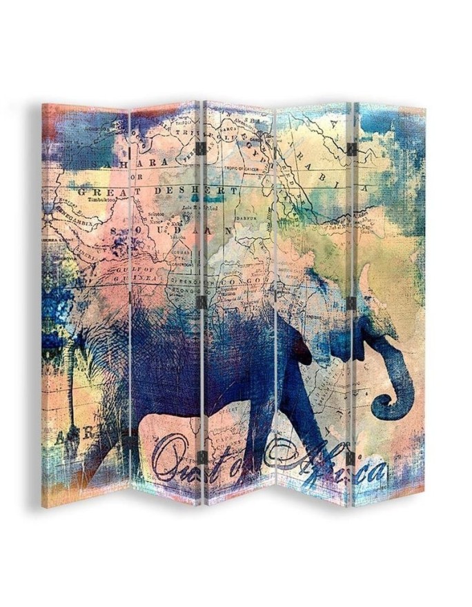 Decorative screen - Elephant on a trip | FEEBY