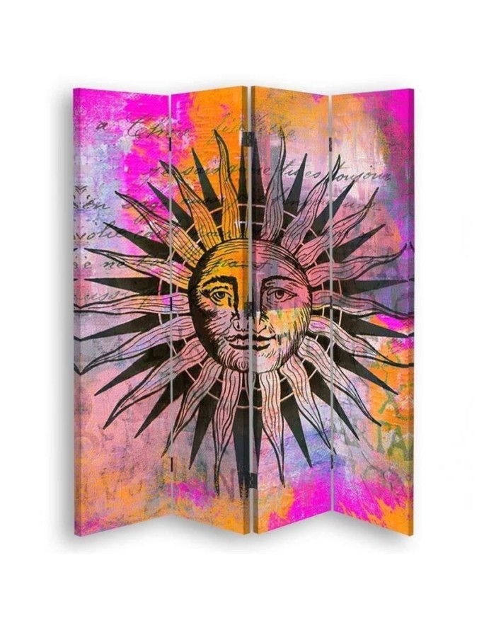 room divider - Sun with face | FEEBY