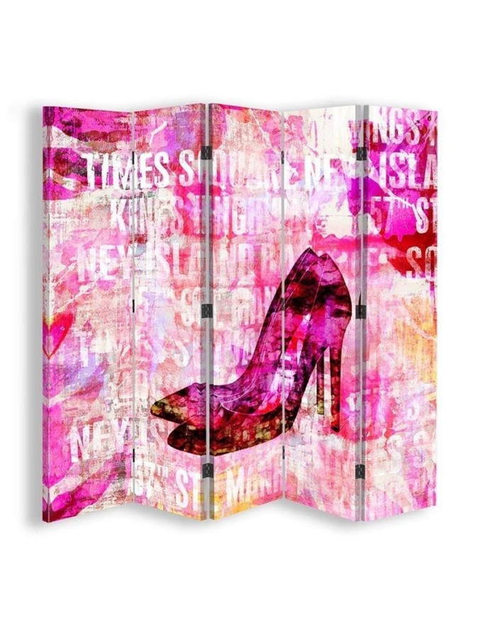 Practical screen - Shoes on background with lettering | FEEBY