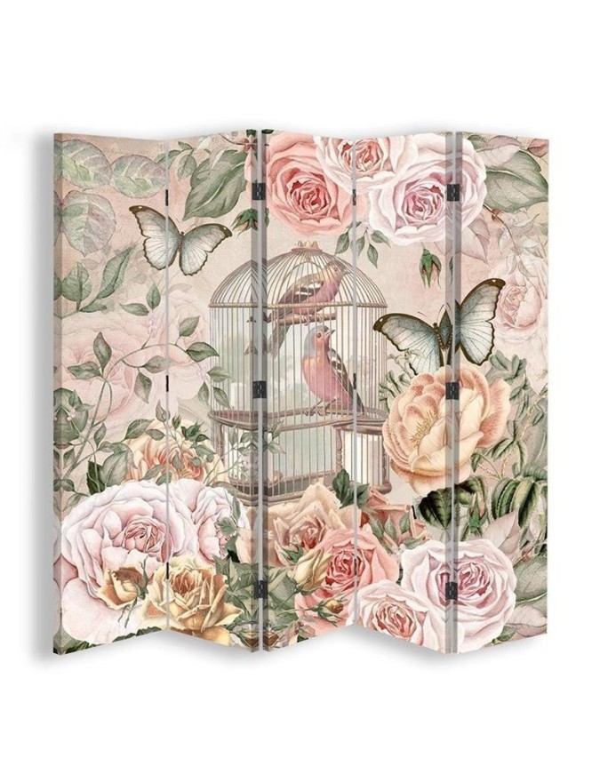 Room divider - Two birds in a cage | FEEBY