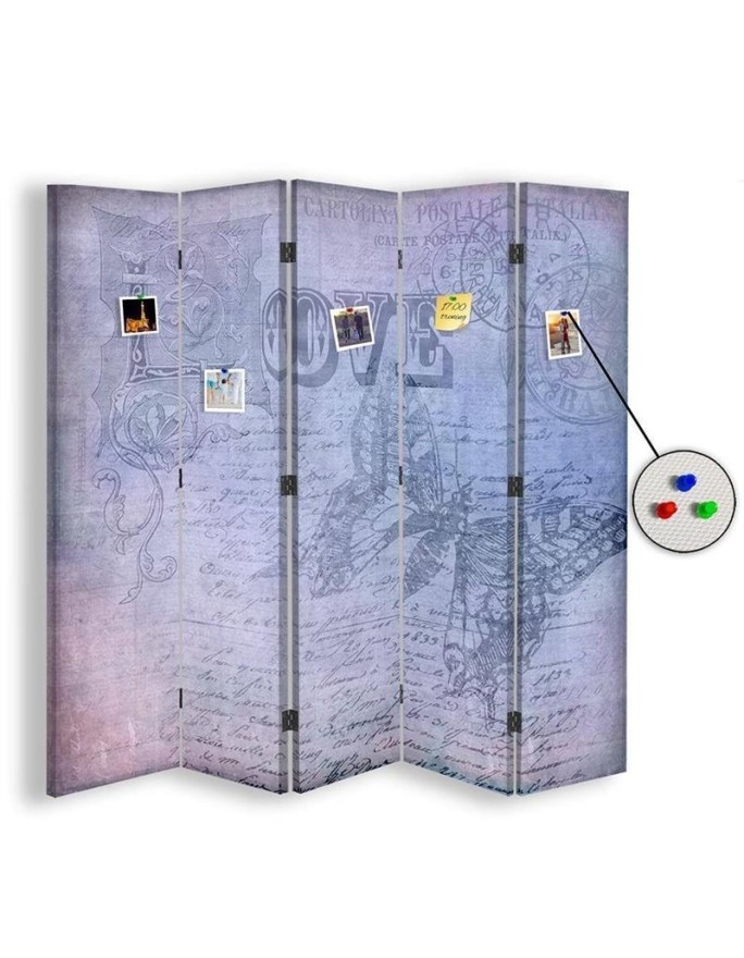 room divider - Old blue parchment | FEEBY