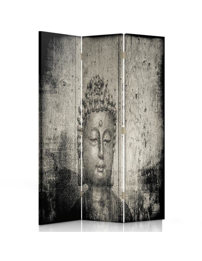 room divider - Buddha image in grey | FEEBY