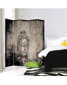 room divider - Buddha image in grey | FEEBY